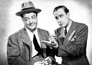 Abbott (right) and Costello, 1942