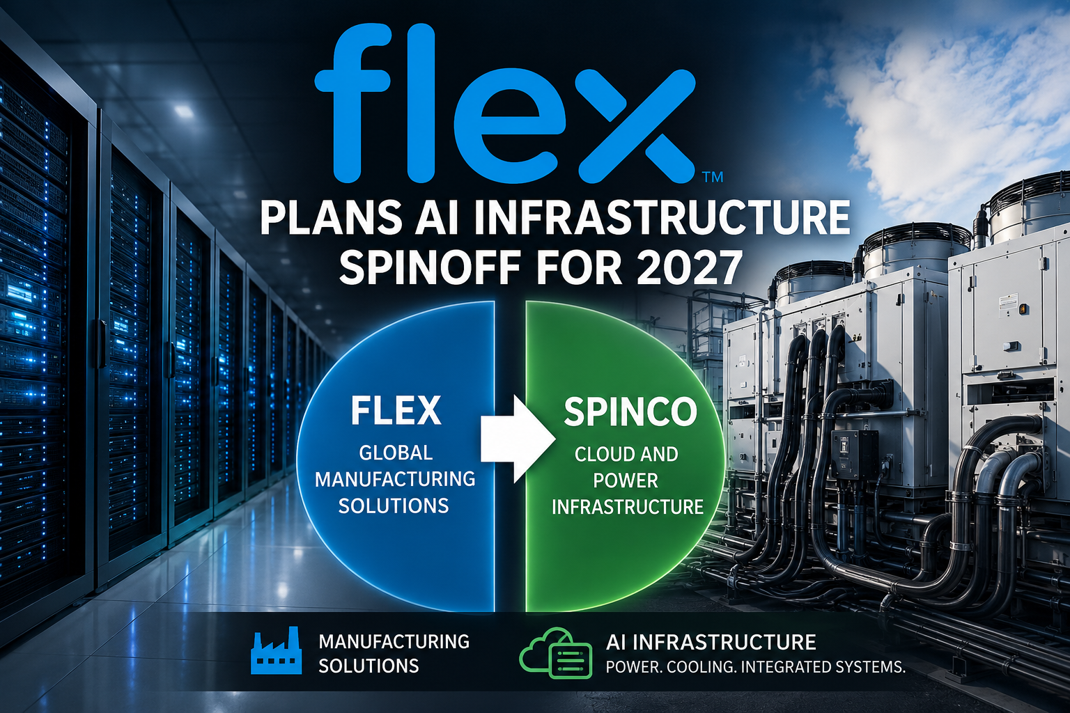 Flex Plans AI Infrastructure Spinoff for 2027