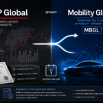 S&P Global Mobility Global spinoff graphic showing MBGL, automotive data, and July 1 distribution