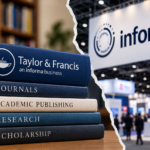 Taylor & Francis academic publishing shown separating from Informa's events business, illustrating Informa's planned Taylor & Francis separation.